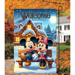 Mickey Mouse Garden Flag,